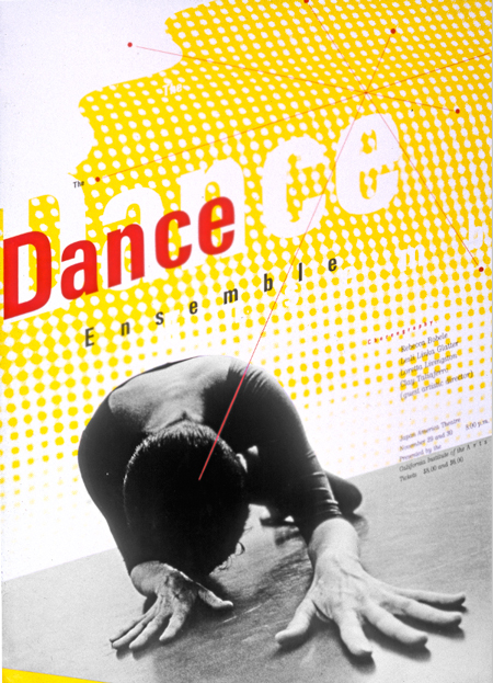 Poster, Spring Dance Ensemble, 1985