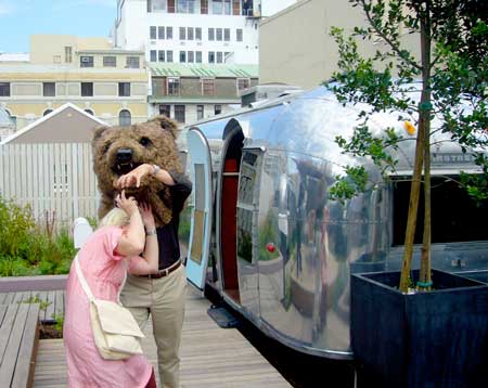 Marian Bantjes attacked by bear at Grand Daddy Hotel, Capetown