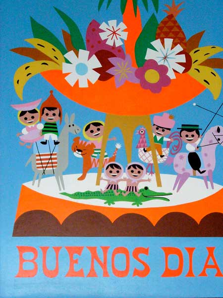 Poster, interior, It's a Small World