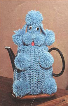 Blue Poodle Tea Cozy