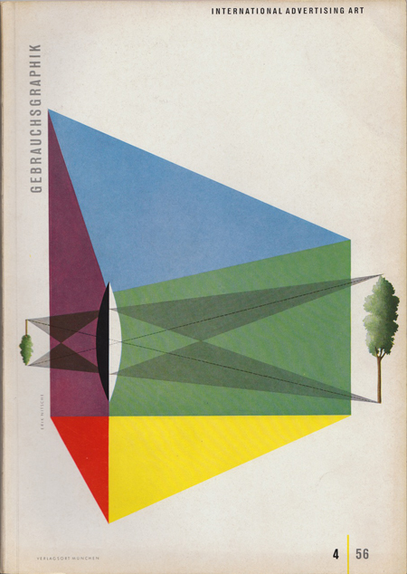 April issue of Gebrauchsgraphik, 1956