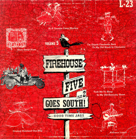 LP cover, 1954