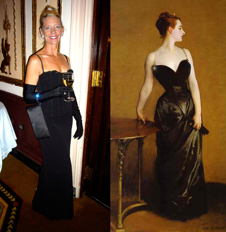 Pam Williams outdoing Madame Pierre Gautreau by John Singer Sargent