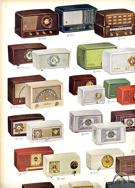 radios It's always 3:40 at Montgomery Ward