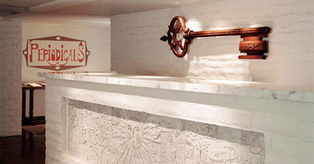 Parker Hotel, Palm Springs, front desk. I love big keys.