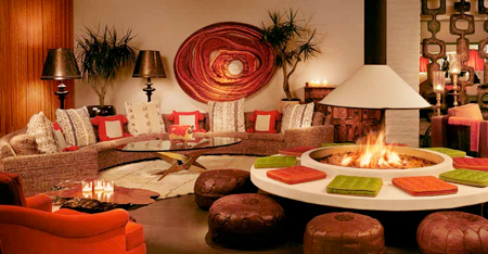 Parker Hotel, Palm Springs, lobby