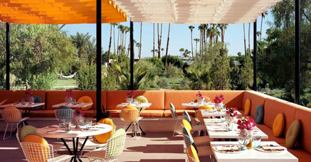 Parker Hotel, Palm Springs, cafe