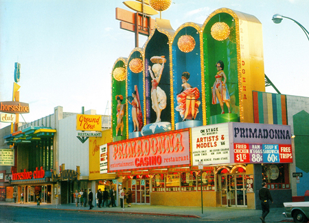 Prima Donna Casino, 1970, spinning international showgirls