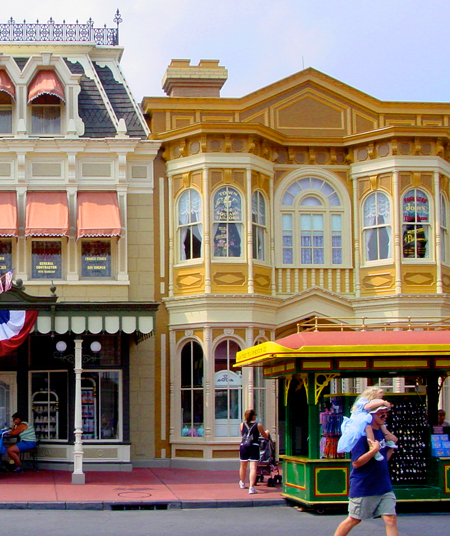 Main Street, Walt Disney World, 1971