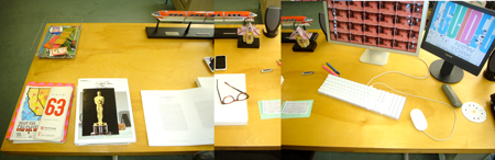 P1050347 My desk this morning