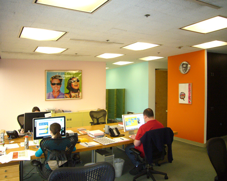 P1050359 The Shah of Iran poster that looks over the crew