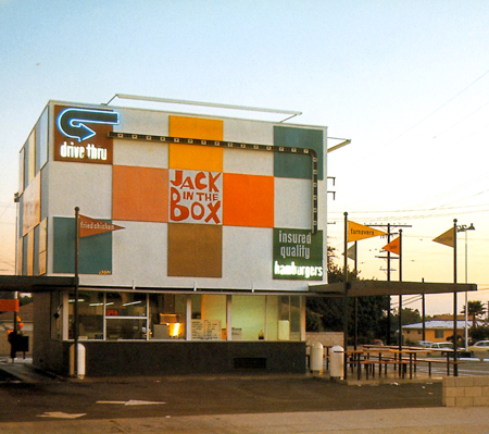 Jack in the Box restaurant, 1964, courtesy of Charles Phoenix