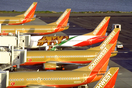 Southwest Airlines colors