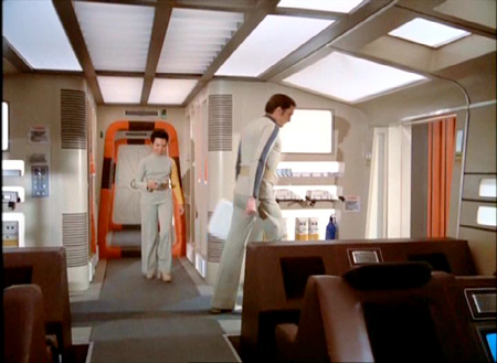 Space 1999, see how fine brown and orange look together