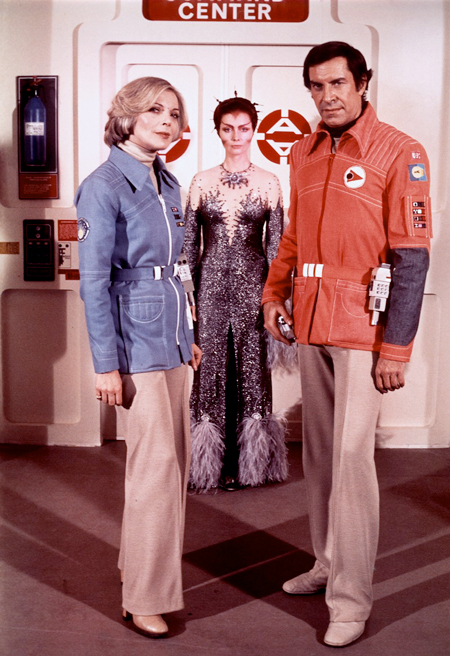The leisure suit and evening gown attire