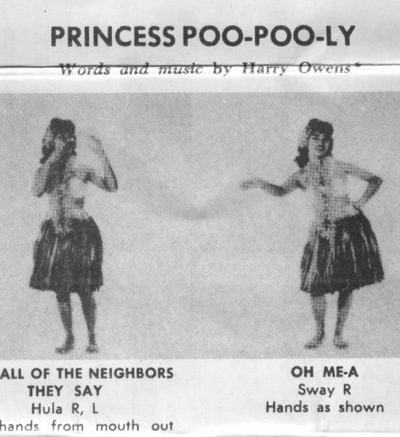 Let's Hula guide, 1956