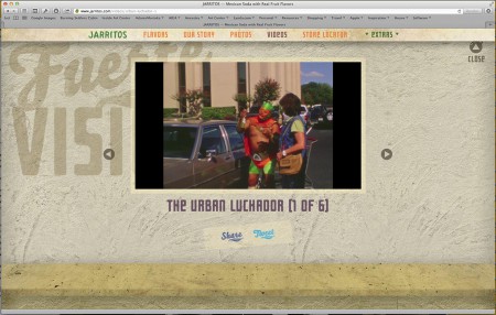 www.Jarritos.com, design: Sunday Morning
