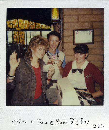 My friend Erica and I, Bob's Big Boy, 1982
