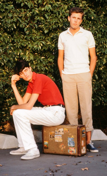 My friend Peter Grant and I, CalArts, 1982