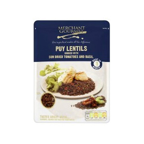 EAN 5018095188348 Merchant Gourmet Puy Lentils With Sun Dried Tomatoes