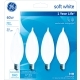  GE 25BM 25W DECORATIVE GE Lighting Ge Decorative Bulb White 60 W Pack / 4