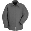  Red Kap Large-Long Unisex Charcoal Twill Jackets & Coats Panel Jacket