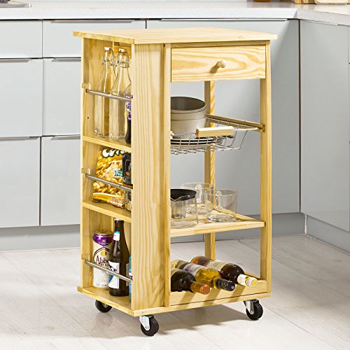 Faszinierend Kchenwagen Holz Ikea Bild