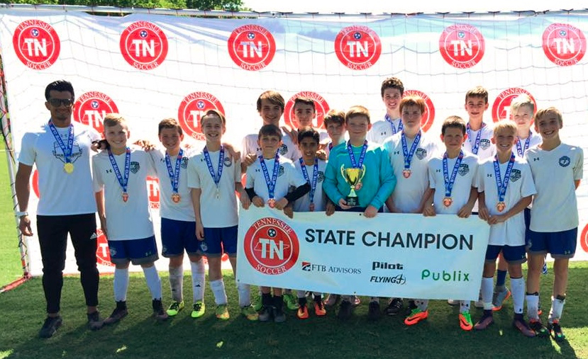Murfreesboro Soccer Club's 2004 Boys Elite Select Soccer Team Wins