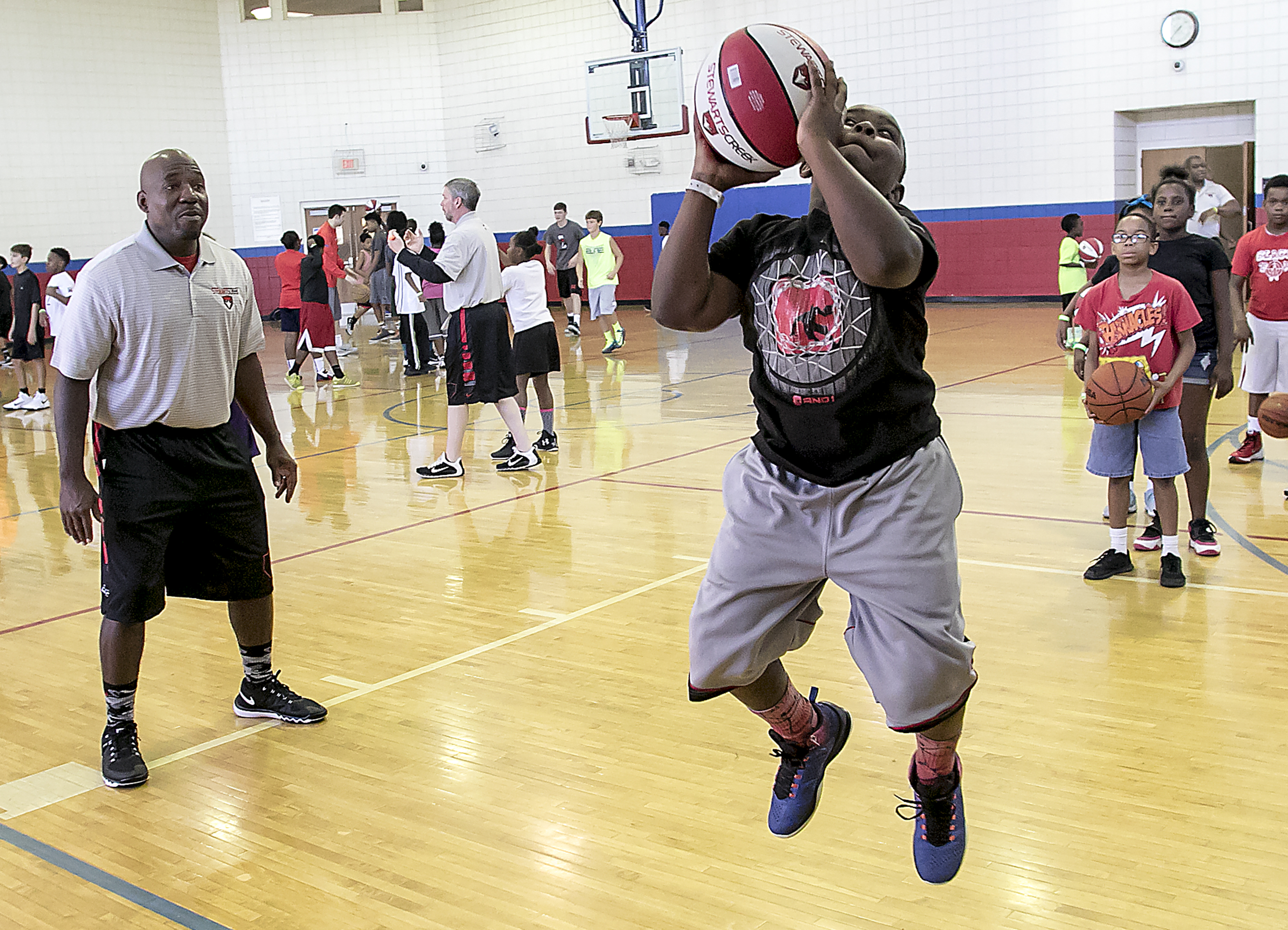 Hoop fun at Patterson Park Community Center in Murfreesboro