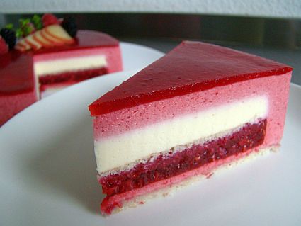 Raspberry Mousse Cake