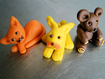 Marzipan Figures