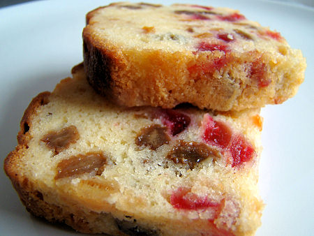 Fruits Pound Cake