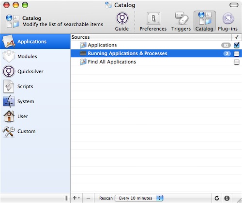 Currently indexing 92 applications.