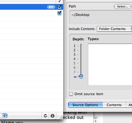 The Open Mail trigger, ready to save.