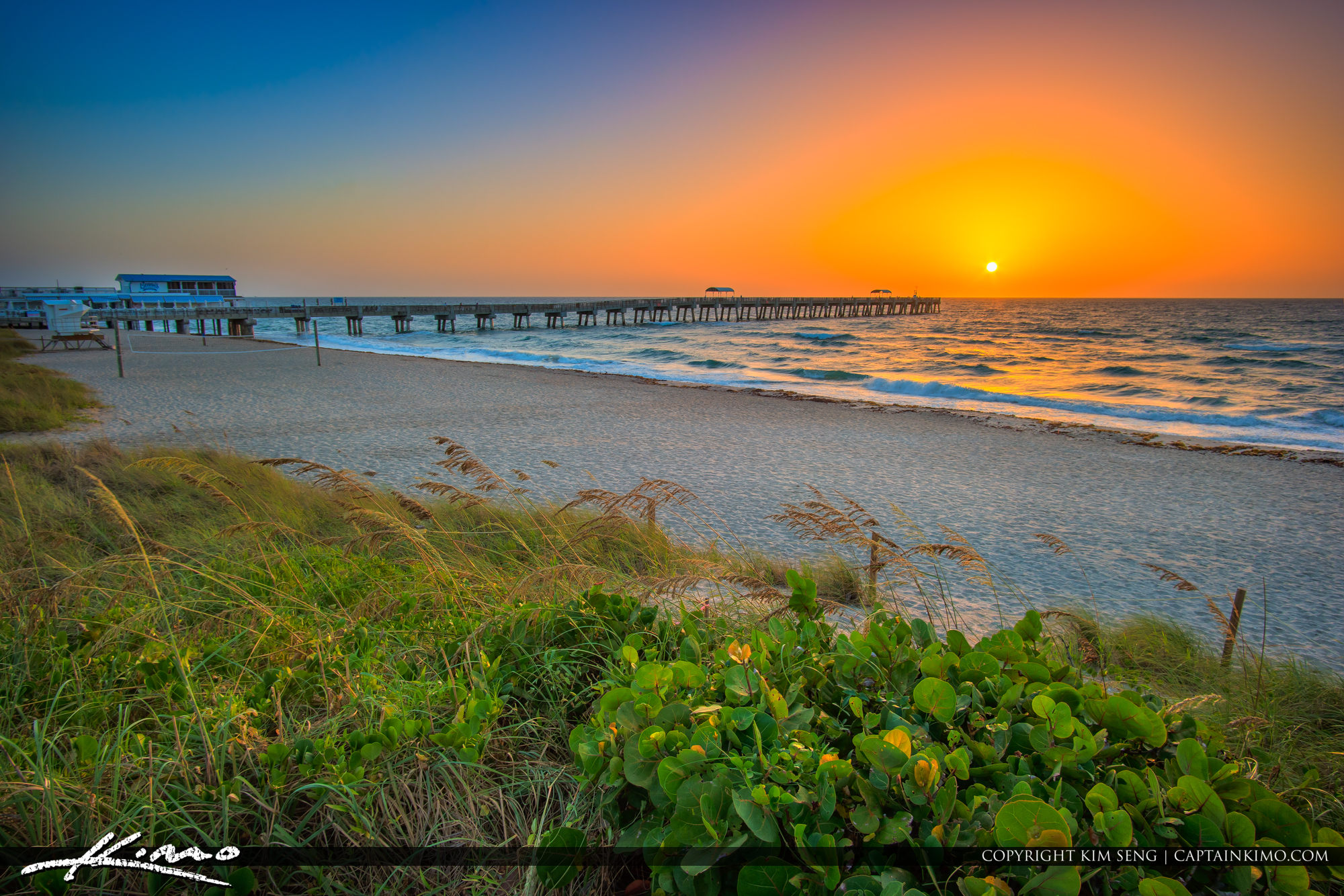 Lake Worth Pier Sunrise Beach Lake Worth Pier Sunrise Beach