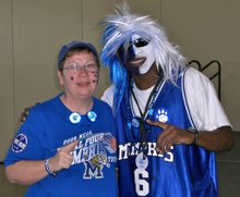 Go Memphis Tiger Go by Dawn Wilt
