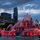 Chicago Blackhawks Skyline by Jeff Lewis