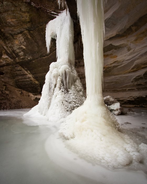 Ottawa Canyon Icefalls by Josh Merrill