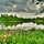 Clouds at Chicago Botanical Gardens by Steven Pavlick