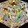 a 2" glass art cube by Rubin Roche