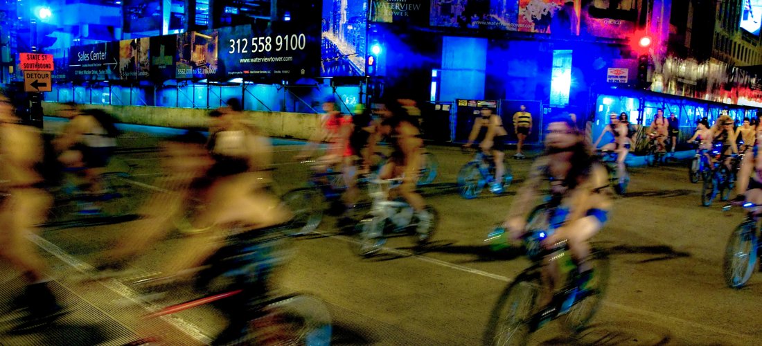 Naked Ride | Wacker Drive by Tim Lowe