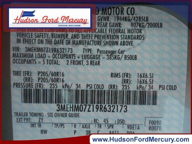 Photo of 2009 Mercury Milan