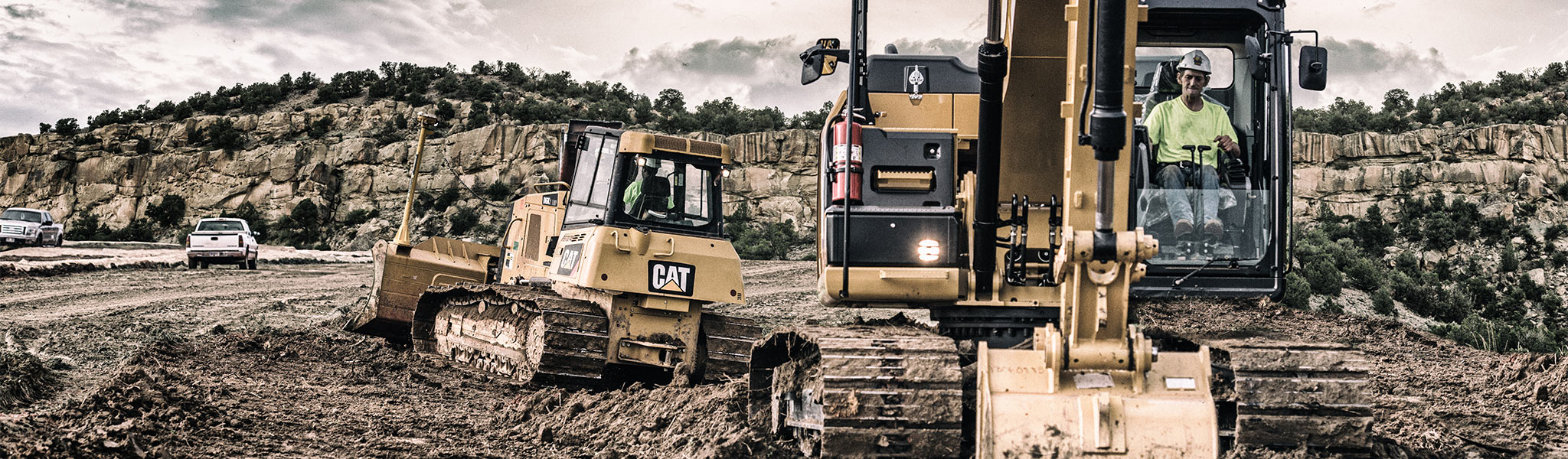 Cat AccuGrade, a GPS grade control system