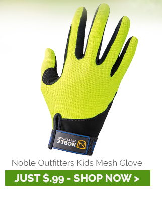 Noble Outfitters Kids Perfect Fit Mesh Glove