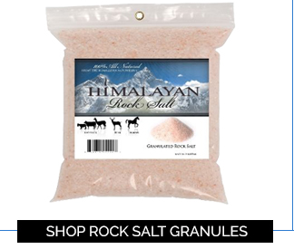 2lb Granules Rock Salt