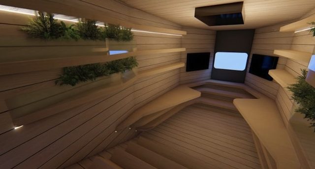 L'interno della Spaceship