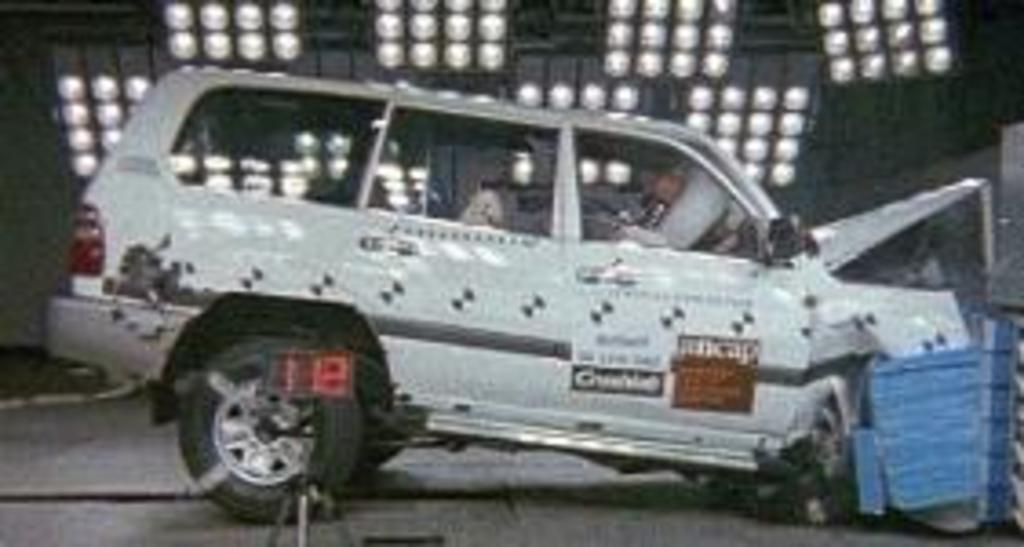 Toyota Landcruiser (Oct 2002 – Mar 2007) Crash Test Results | ANCAP