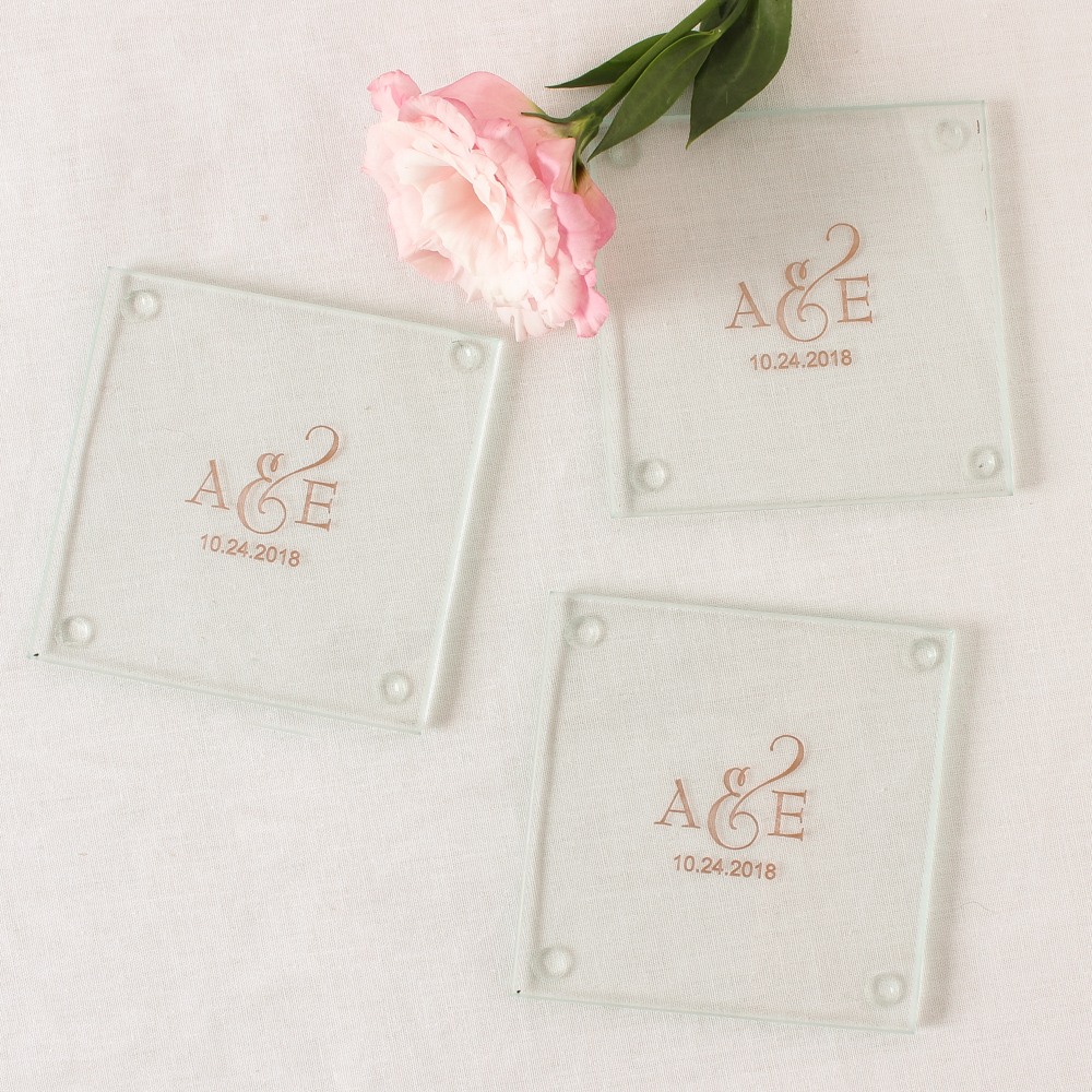 Personalized Glass Coasters