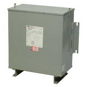 Eaton \/ Cutler Hammer Y48G28T03N EPT Transformer 480 Volt Primary, 208Y\/120 Volt Secondary, 6 KVA, 3 Phase,