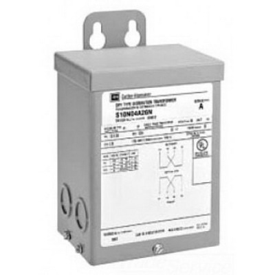 Eaton \/ Cutler Hammer S10N06P26P Buck-Boost Transformer 120\/240 Volt Primary, 16\/32 Volt Secondary, 0.25 KVA, 1 Phase,